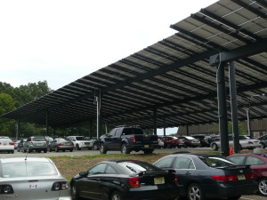 Solar Carport with TGIC Powder Coating