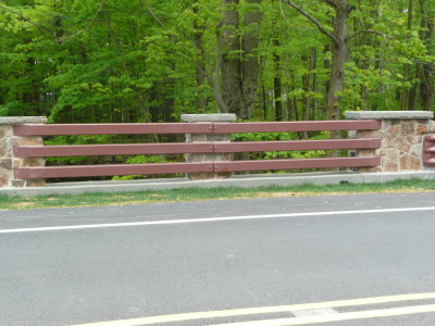 Railing with environmentally-friendly powder coating